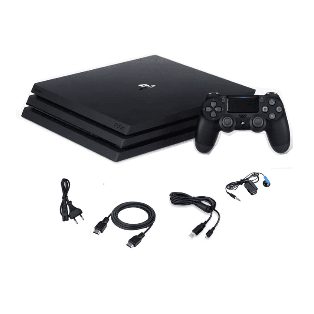 Sony Playstation 4 Pro Gaming Console (PS4)- Refurbished_Black_Top_55703