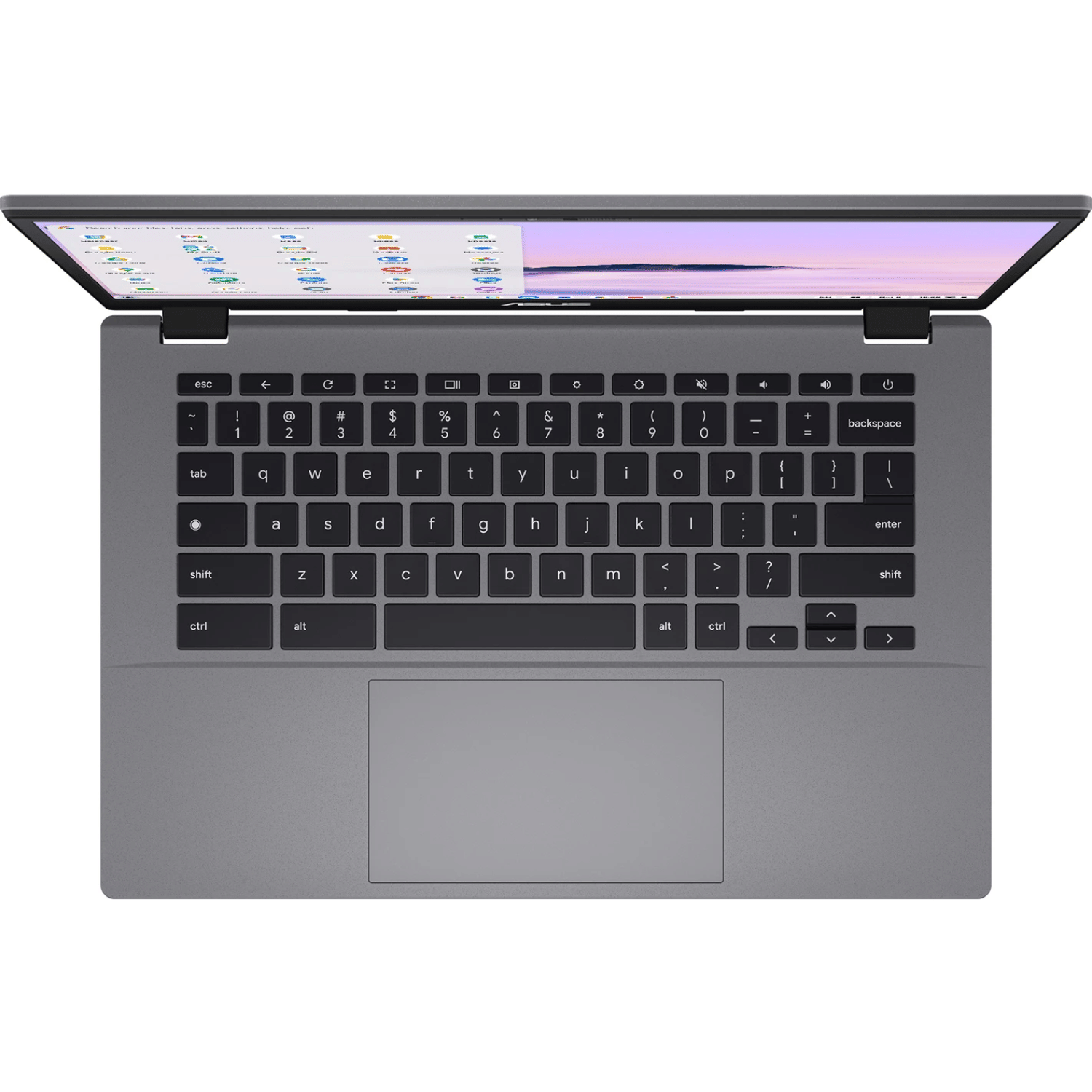 Asus Chromebook Series CX3402CBA (Intel Core i3 12th Gen 14 Inch)- Refurbished_Gray_Top_90134