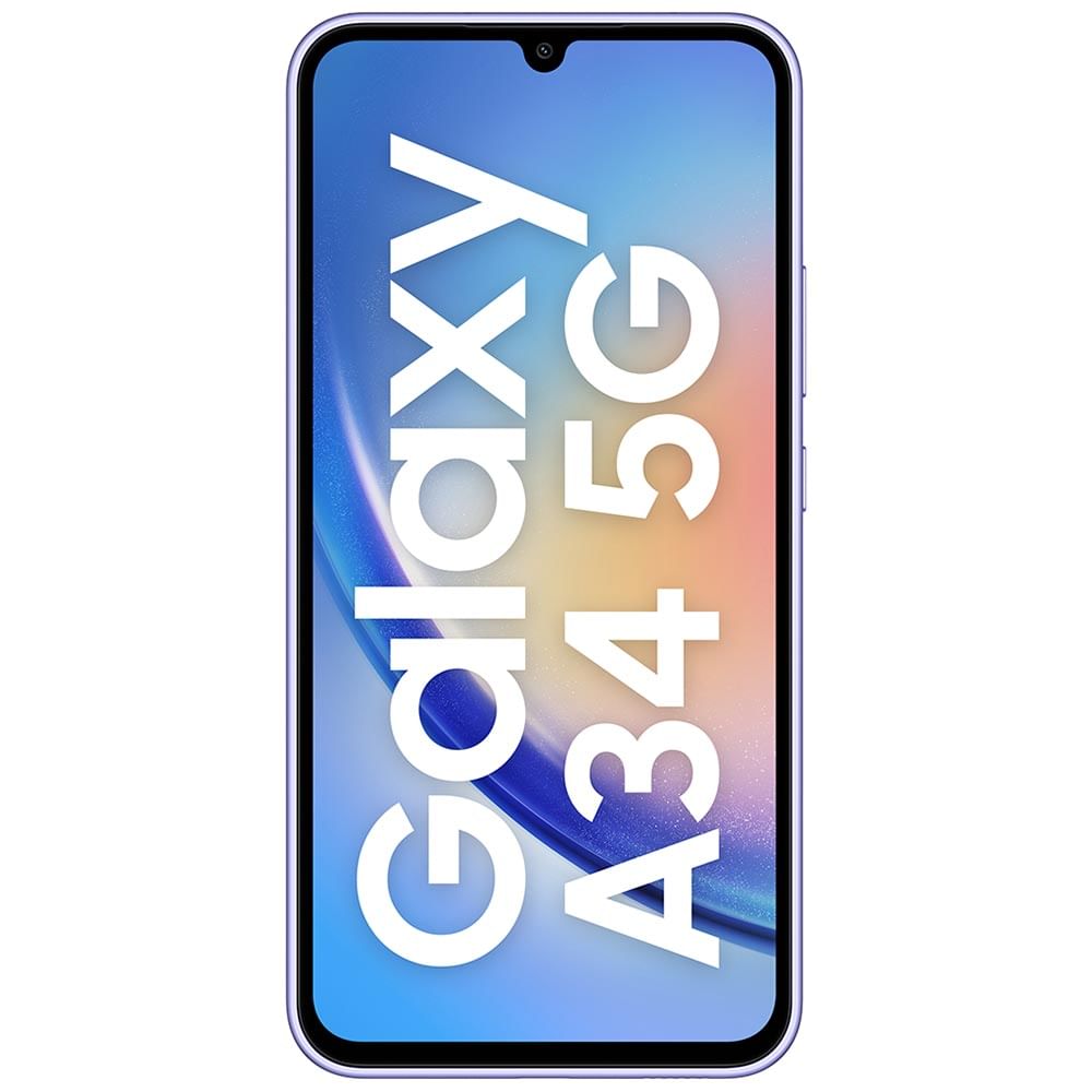 Samsung Galaxy A34 5G - Refurbished_Light Violet_Front_56018
