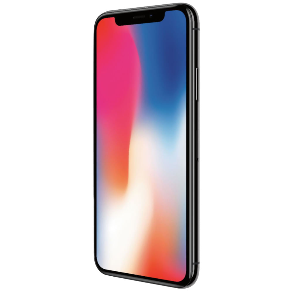 Apple iPhone X - Refurbished_Space Gray_Right Side_57189