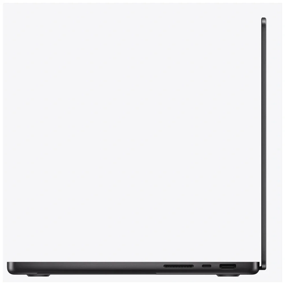 Apple MacBook Pro 2026 A3426 (M5 Pro with 18‑core CPU and 20‑core GPU 14 Inch)- Refurbished_Space Black_Left Side_133649
