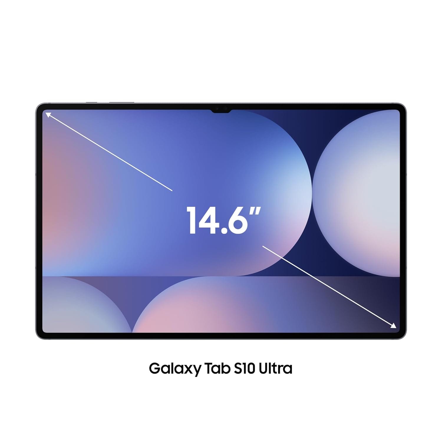 Samsung Galaxy Tab S10 Ultra 2024 (14.6 inch, 5G)- Refurbished_Moonstone Grey_Front_87302