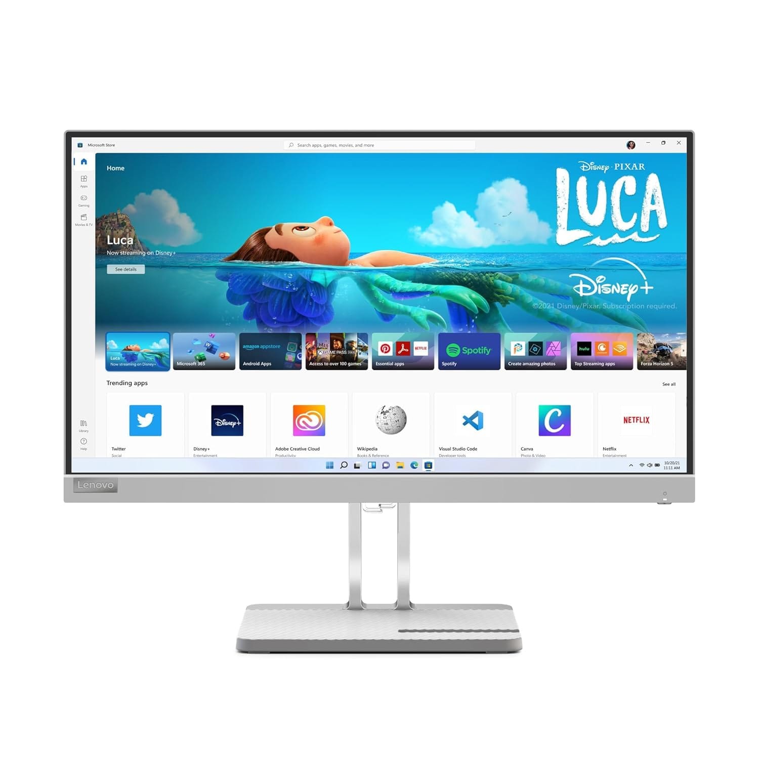 Lenovo L22e 40 21.4 Inch 75 Hz UltraSlim Full HD IPS Monitor  - Unboxed