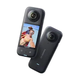 Insta360 X3 72 MP Action Camera - Refurbished_Black_Back_70433
