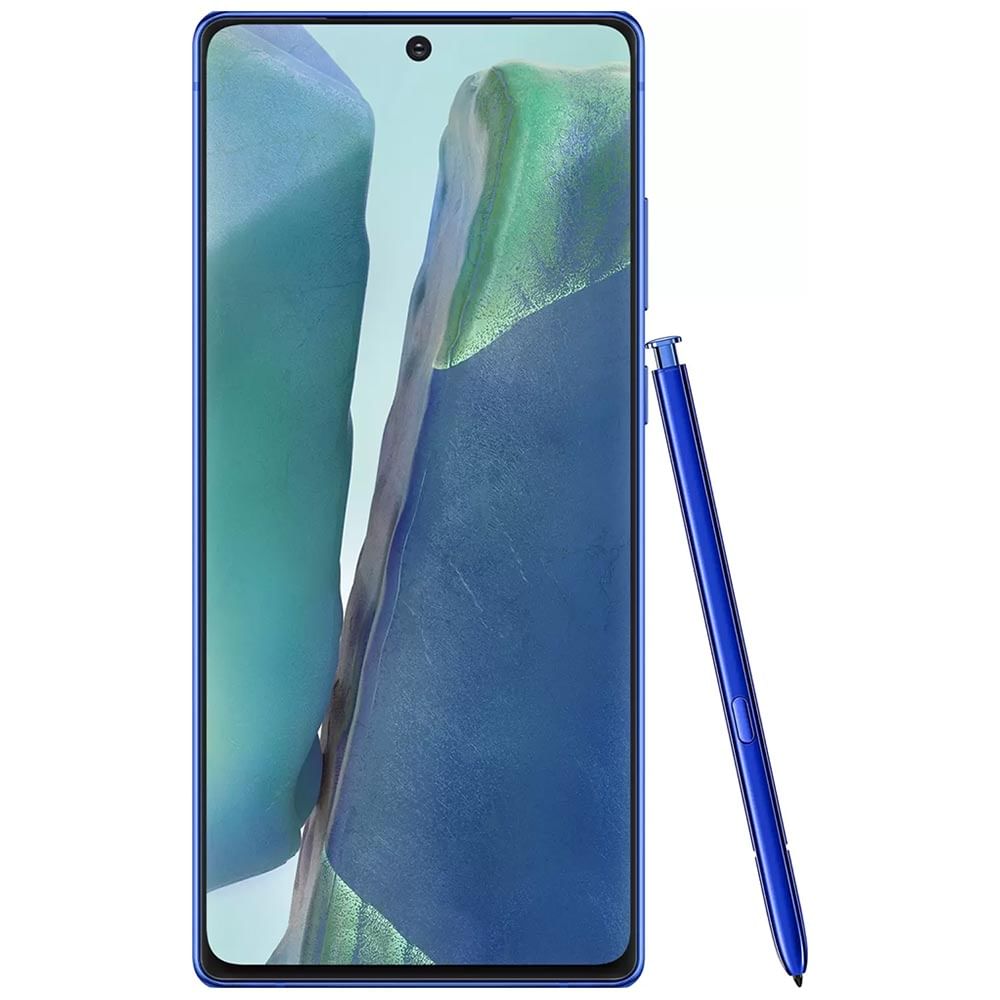 Samsung Galaxy Note 20 - Refurbished_Mystic Blue_Front_50321