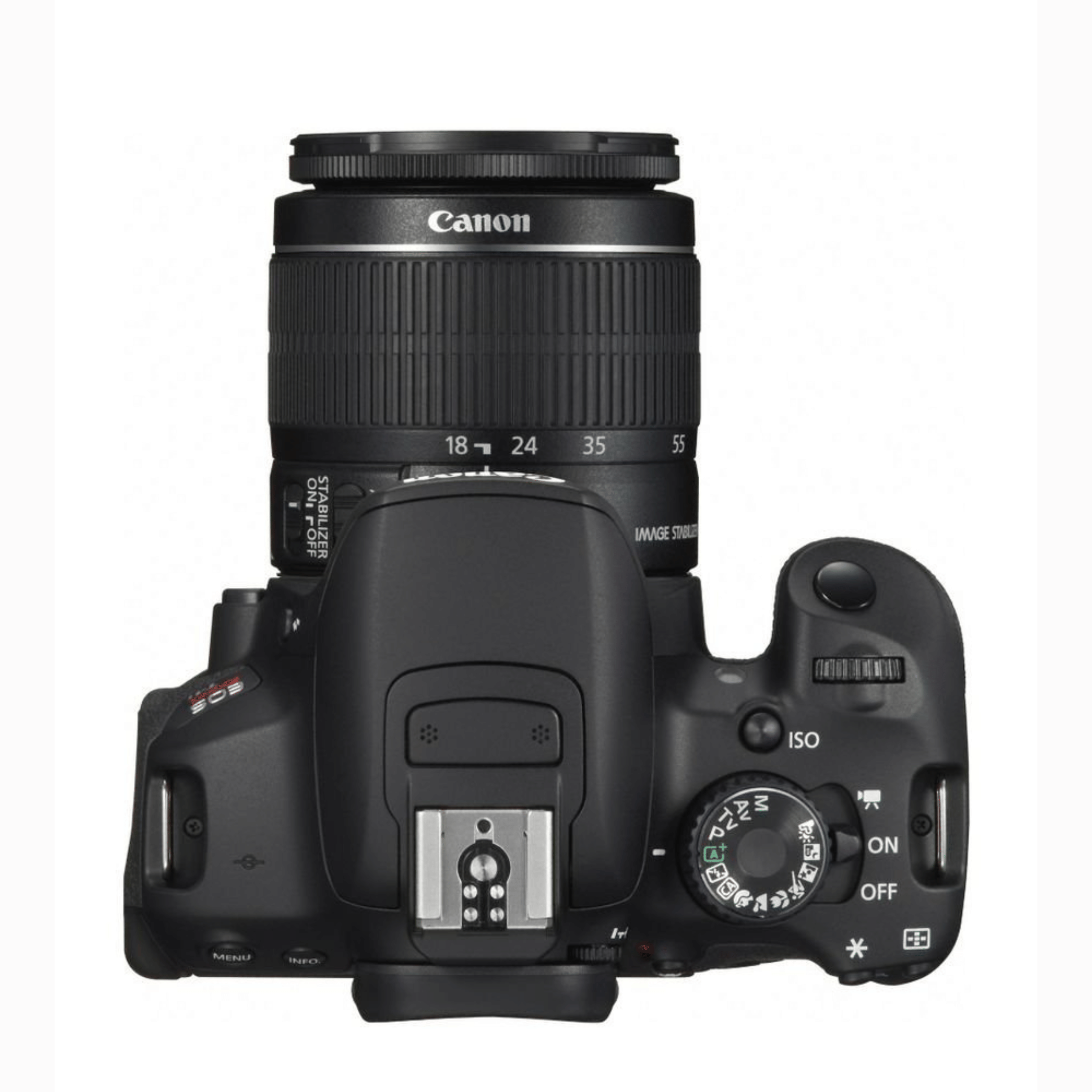 Canon EOS 650D 18MP DSLR - Refurbished_Black_Back_115019