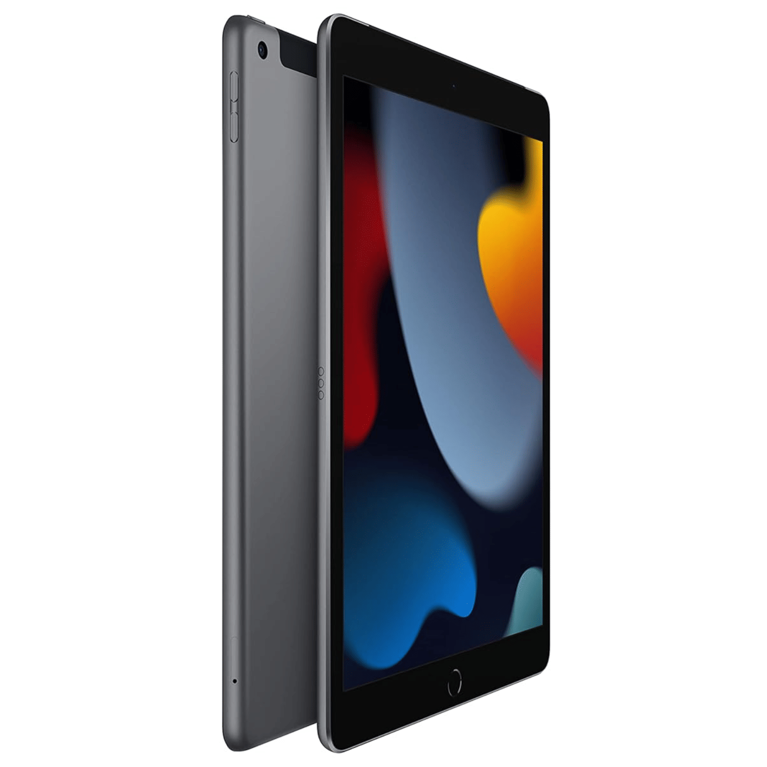 Apple iPad 2021 9th Generation (10.2 inch, Wifi+Cellular)- Refurbished_Space Gray_Left Side_124029