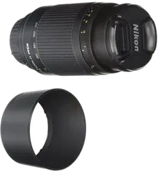 Nikon Af/70-300 mm f/4-5.6G Telephoto Zoom Lens - Refurbished Good - Black - Refurbished_Black_Back_70431