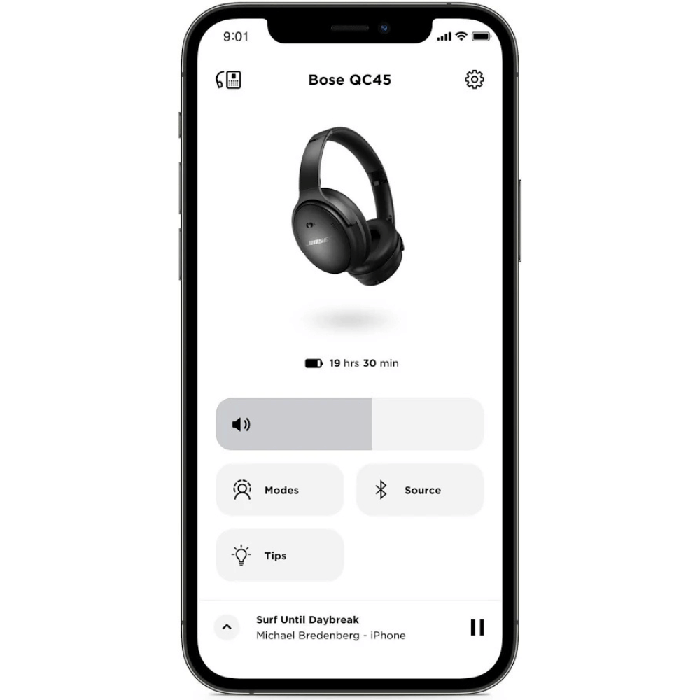 Bose Quietcomfort 45 Bluetooth Wireless Over Ear Headphone - Refurbished_Black_Bottom_126451