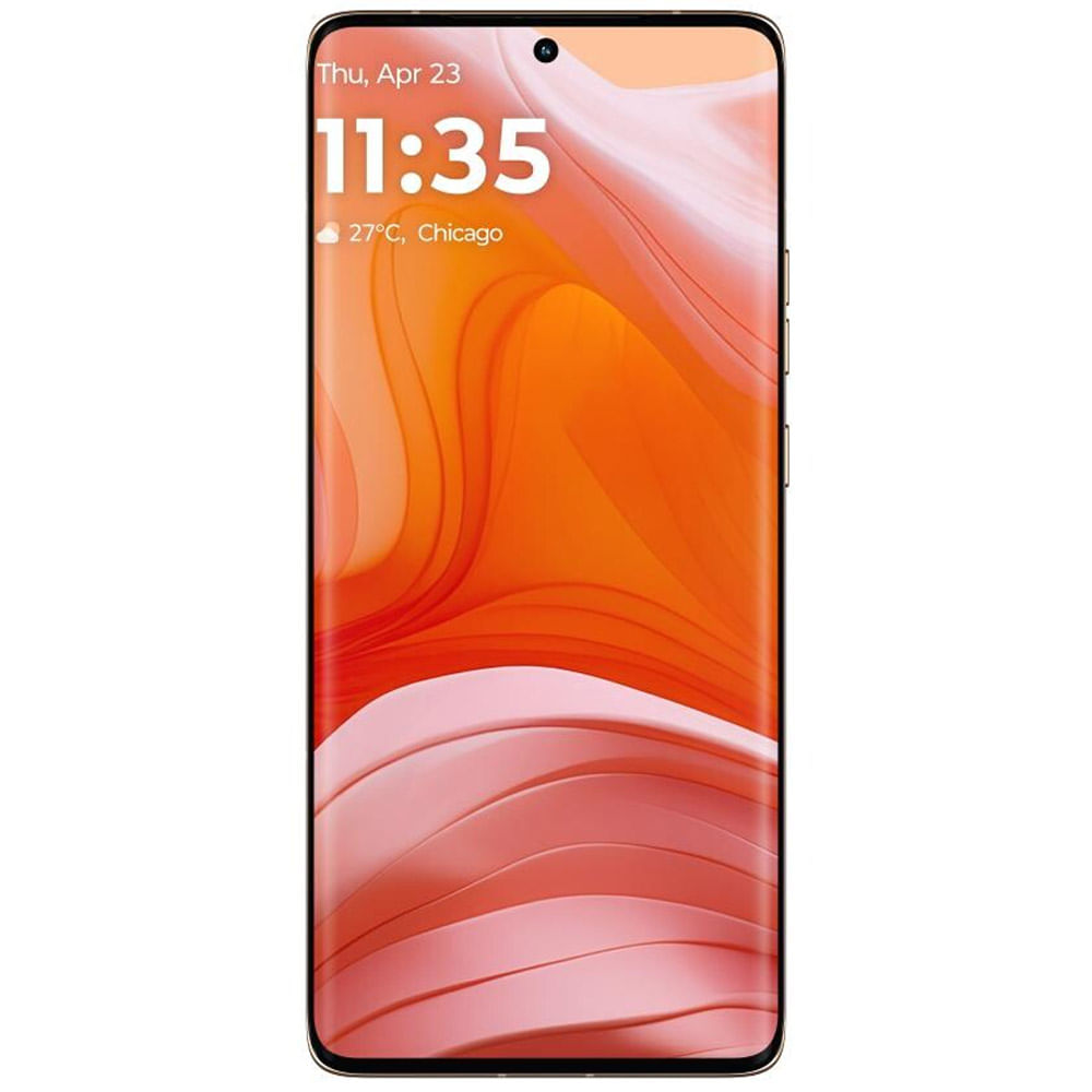 Motorola Moto Edge 50 - Refurbished_Peach Fuzz_Front_46484