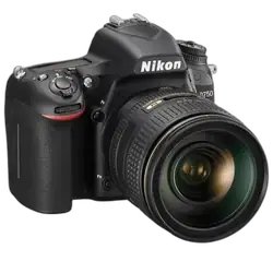 Nikon D750 24.3MP DSLR - Refurbished_Black_Front_115181