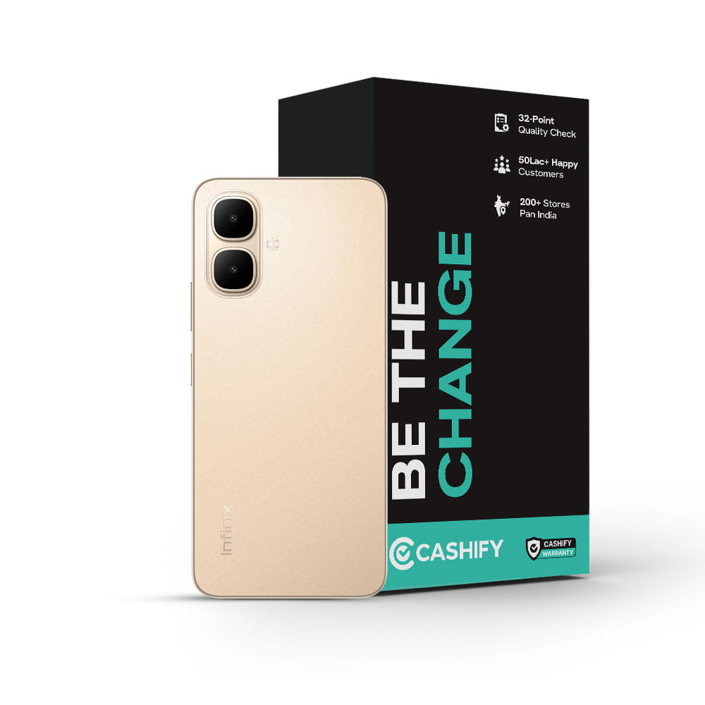 Infinix Smart 10 - Refurbished_Twilight Gold_Phone With Box_121922