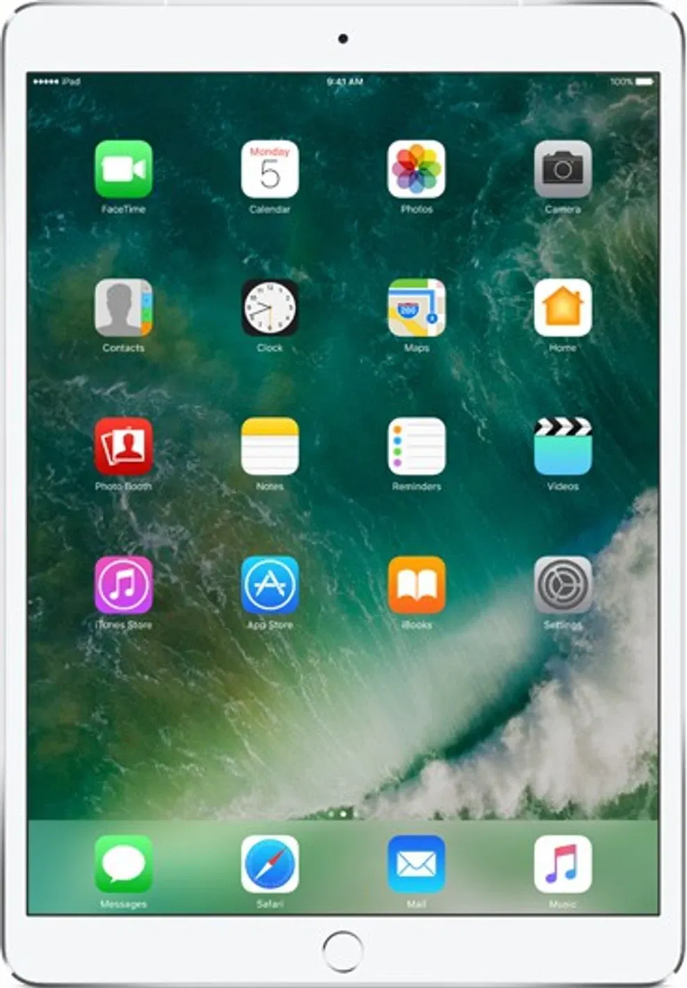 Apple iPad Pro 2017 (10.5 inch, Wifi+Cellular)- Refurbished_Silver_Front_89601