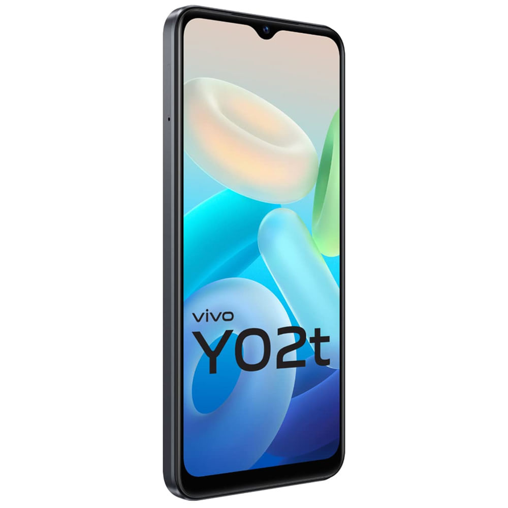 Vivo Y02T - Refurbished_Cosmic Grey_Left Side_48932