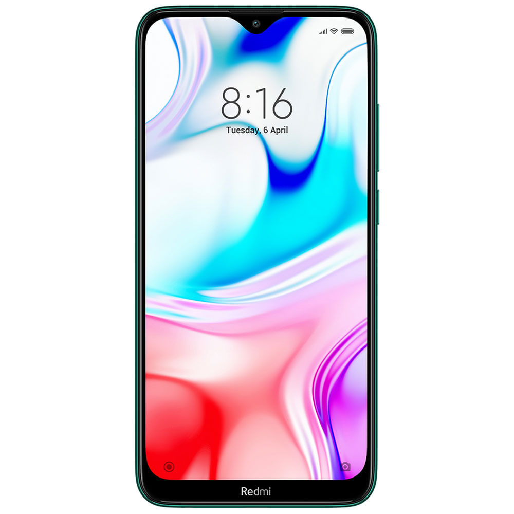 Xiaomi Redmi 8 - Refurbished_Emerald Green_Front_56373