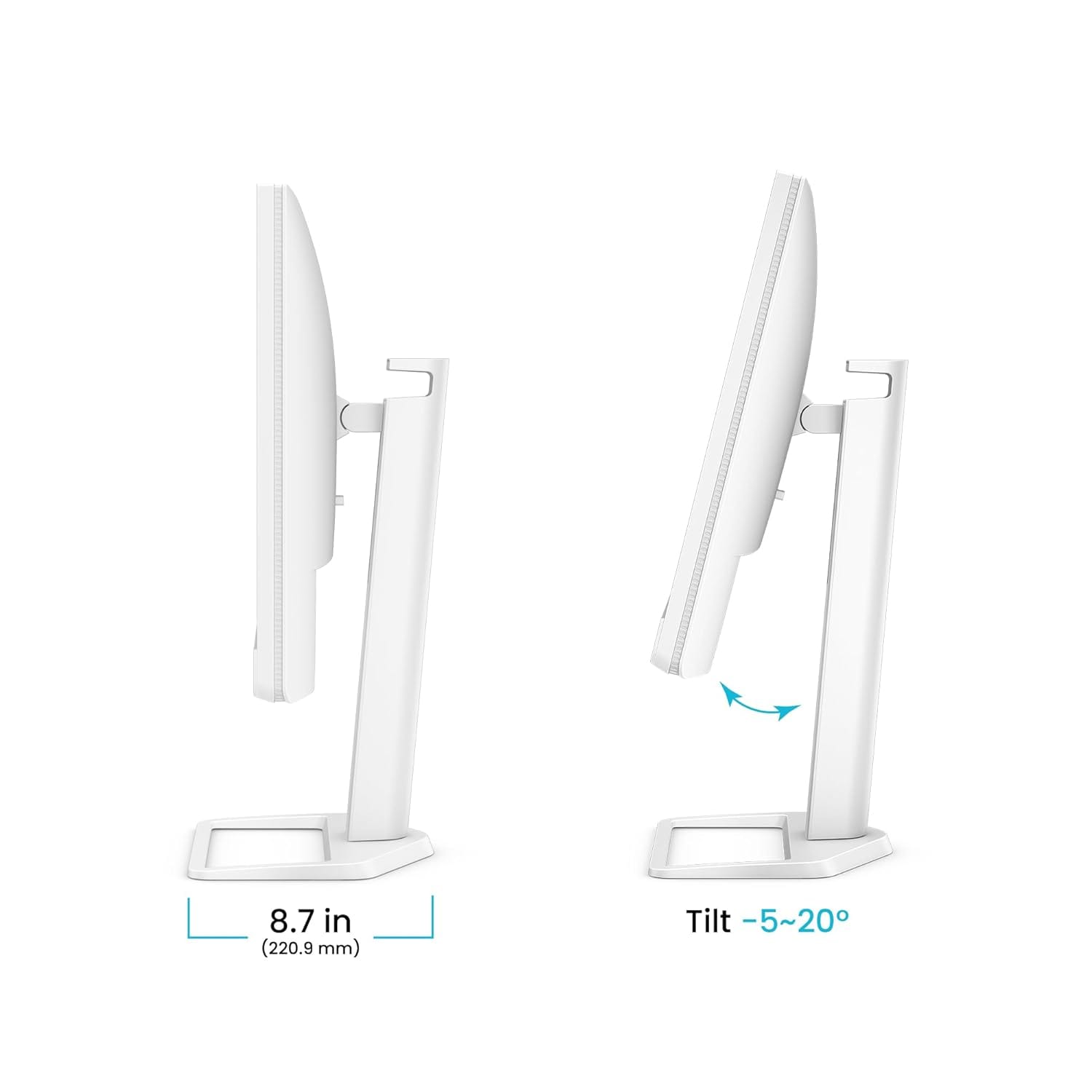BenQ EW2790U 27 Inch IPS 60 Hz 4K UHD LCD Monitor  - Unboxed_White_Left Side_88457
