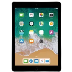 Apple Ipad 2018 6th Generation (9.7 inch, Wifi+Cellular)- Refurbished_Space Gray_Front_90299