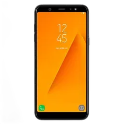 Refurbished Samsung Galaxy A6 Plus Black front