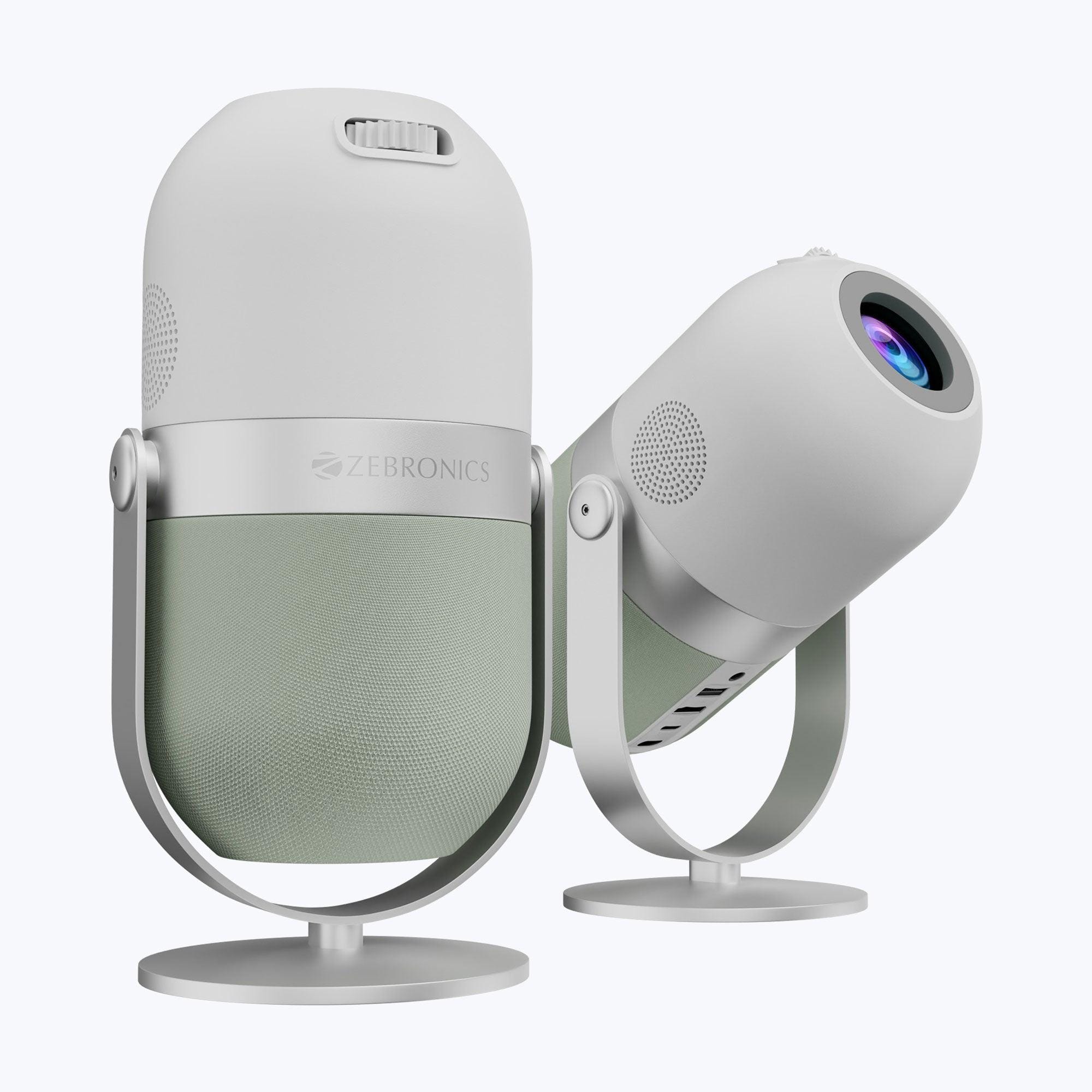 Zebronics Pixaplay 54 3800 LM Smart LED Projector  - Unboxed_White_Bottom_124766