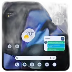 Google Pixel 9 Pro Fold - Refurbished_Obsidian_Front_62199