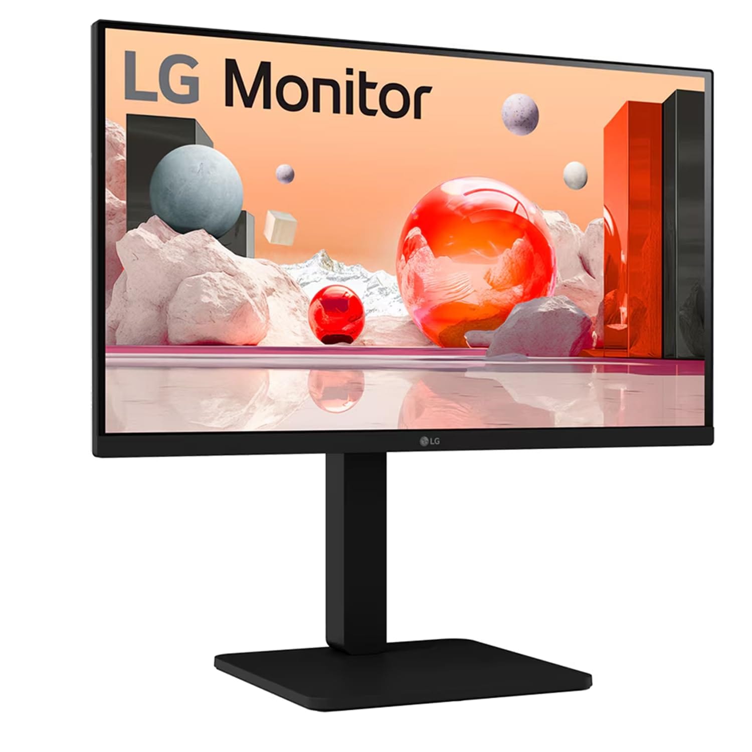 LG 24BA450 24 Inch IPS 100 Hz FHD Monitor  - Unboxed_Black_Top_89678