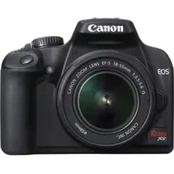 Canon Rebel XS 10.1MP DSLR Camera - Refurbished_Black_Back_117242