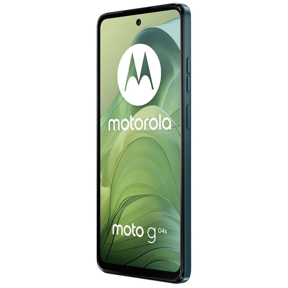 Motorola Moto G04s - Refurbished_Sea Green_Right Side_53384
