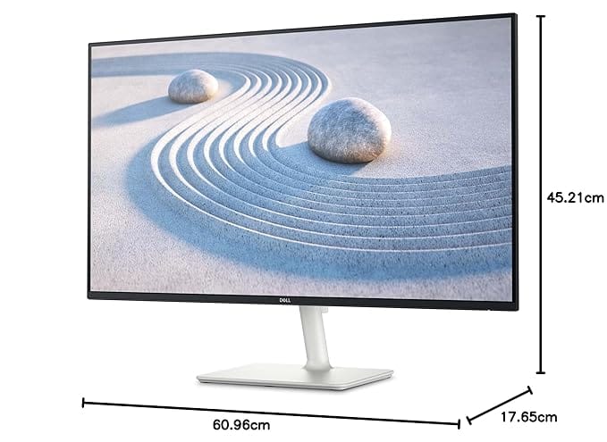 Dell S2725H 27 Inches IPS 100 Hz FHD Monitor  - Unboxed_Grey_Left Side_88372