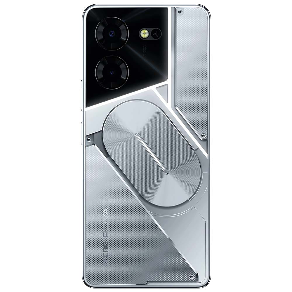 Tecno Pova 5 Pro - Refurbished_Silver Fantasy_Back_63495