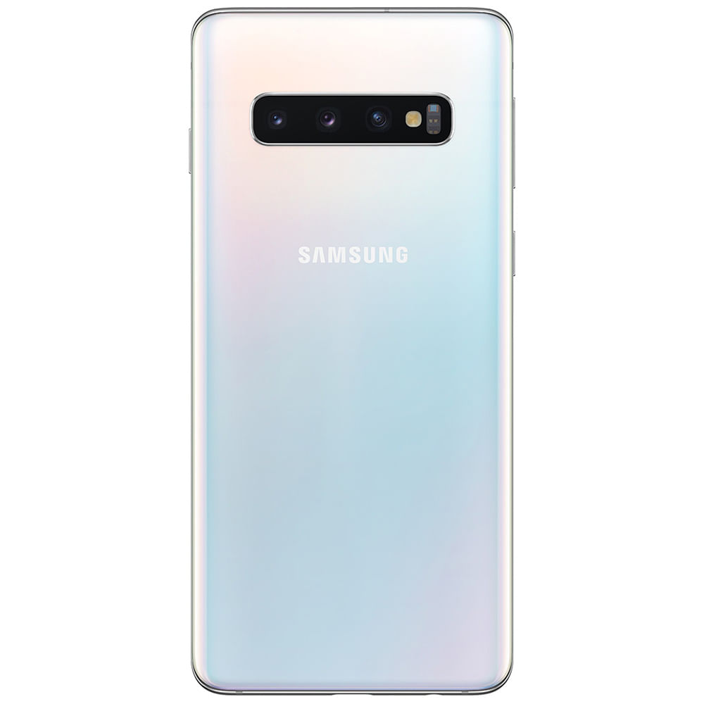 Samsung Galaxy S10 - Refurbished_Prism White_Back_49236
