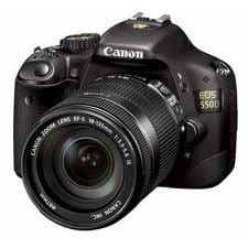 Canon EOS 550D 18MP DSLR - Refurbished_Black_Top_88686
