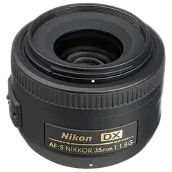 NIKON AF-S DX NIKKOR 35 mm f/1.8G Standard Prime Lens - Refurbished Superb - Black - Refurbished_Black_Left Side_114237