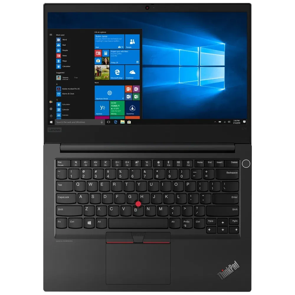 Lenovo Thinkpad E Series E14 (Intel Core i5 10th Gen 14 Inch)- Refurbished_Black_Top_125118