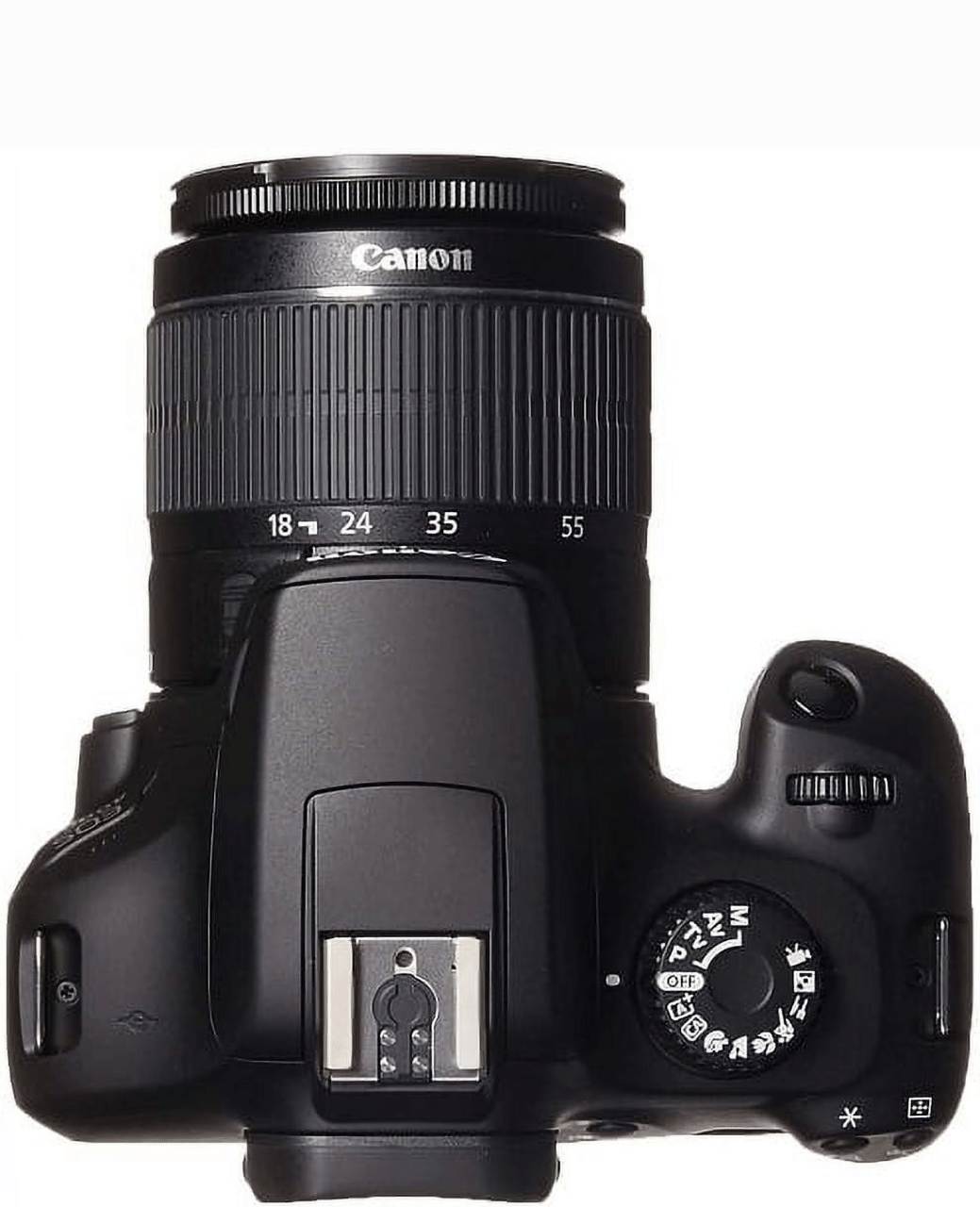 Canon EOS 4000D 18MP DSLR Camera - Refurbished_Black_Left Side_115736