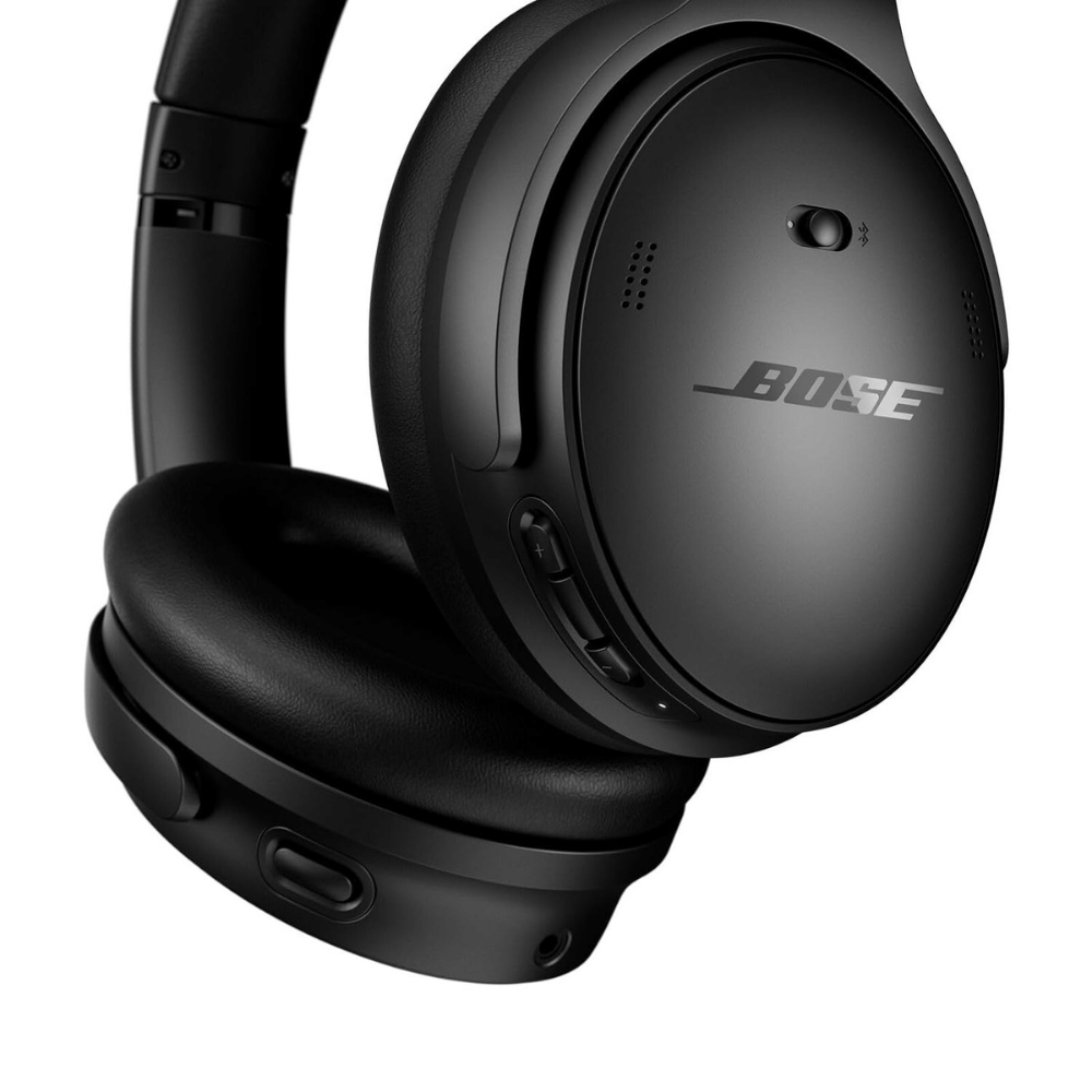 Bose QuietComfort Wireless Noise Cancelling Headphones - Refurbished_Black_Right Side_126455