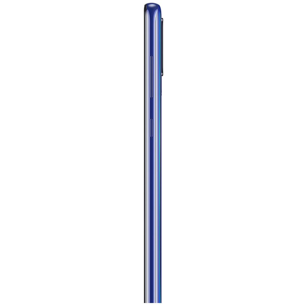 Samsung Galaxy A21s - Refurbished_Blue_Right Side_49895