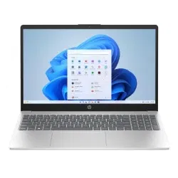 HP/Compaq HP 15 Series 15-fd0886tu (INTEL CORE 3 100U 15.6 Inch)- Refurbished_Silver_Front_125578