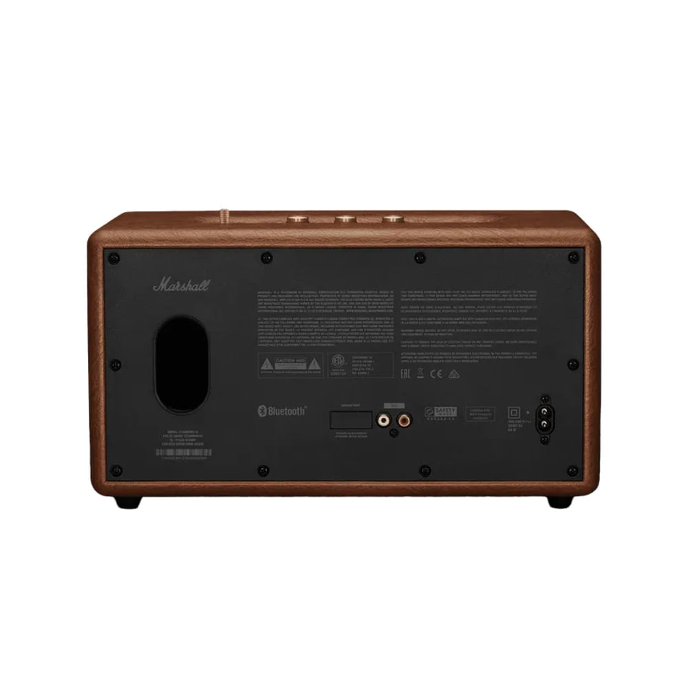 Marshall Stanmore 3 Bluetooth Speaker - Unboxed_Brown_Back_64330
