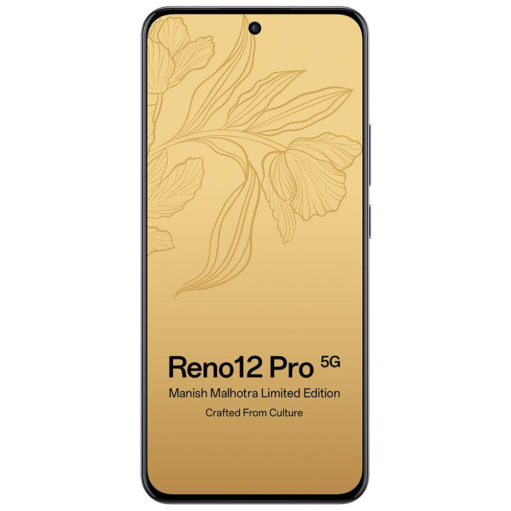 OPPO Reno12 Pro 5G - Refurbished_Manish Malhotra Limited Edition_Front_62658