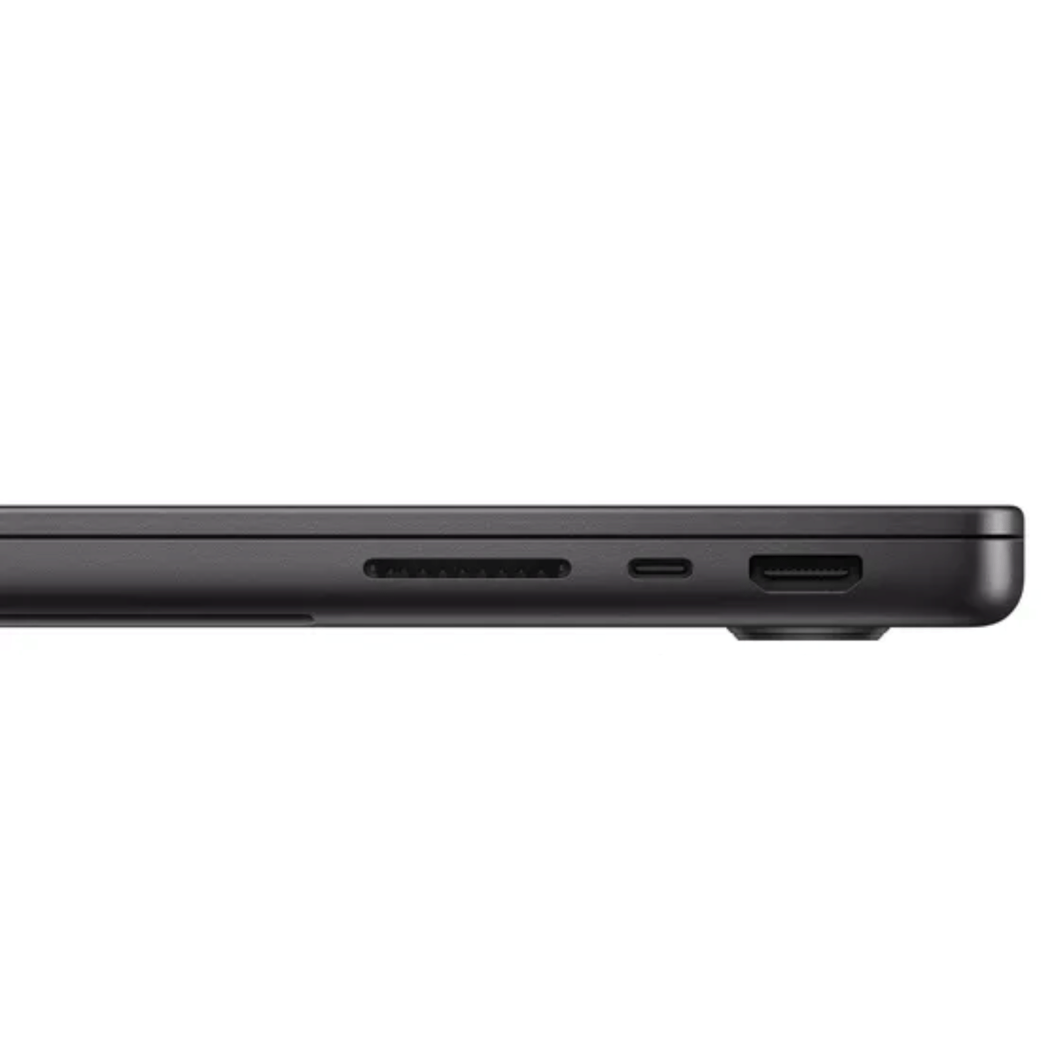 Apple MacBook Pro 2024 A3401 (Apple M4 Pro 14 Inch)- Refurbished_Space Black_Left Side_113021