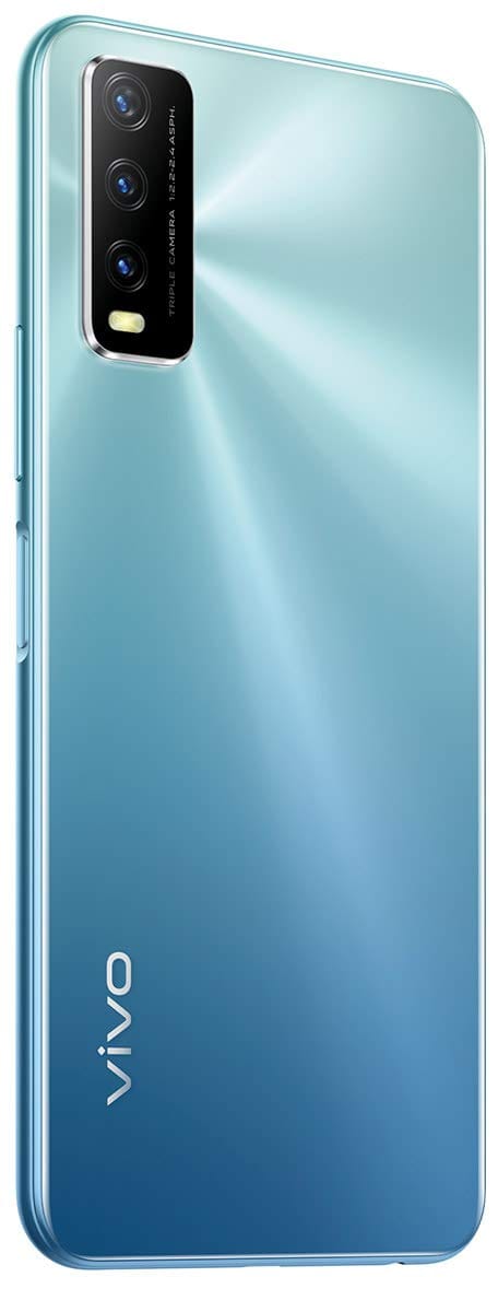Vivo Y20 - Refurbished_Purist Blue_Left Side_87602