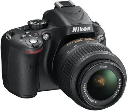 Nikon D5100 16.2MP DSLR - Refurbished_Black_Left Side_70426