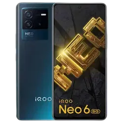 Refurbished iQOO Neo 6 5G dark nova front