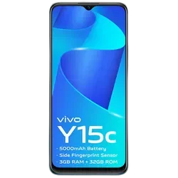 Refurbished Vivo Y15c Wave Green front