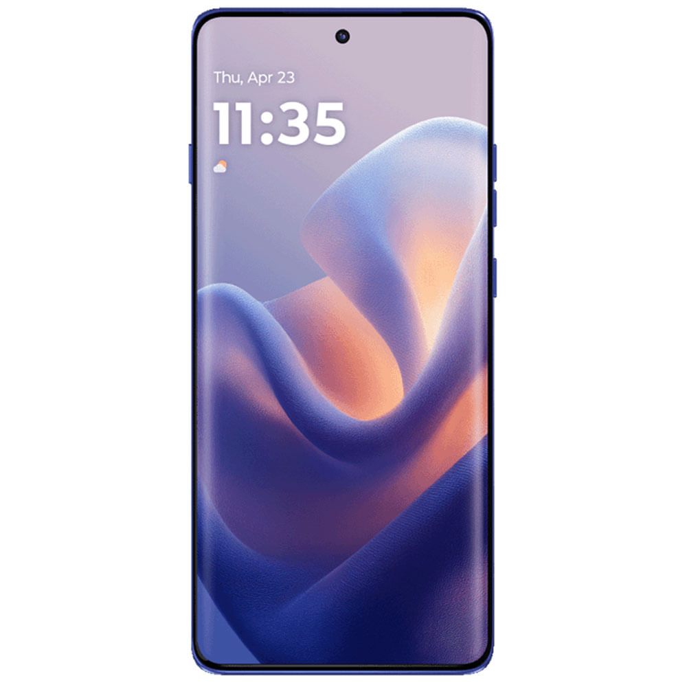 Motorola Moto Edge 60 Pro - Refurbished_Pantone Dazzling Blue_Front_64097