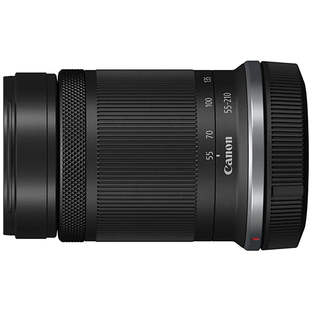 Canon RF–S55–210mm F5–7.1 IS STM Telephoto Zoom Lens  - Refurbished_Black_Bottom_126314