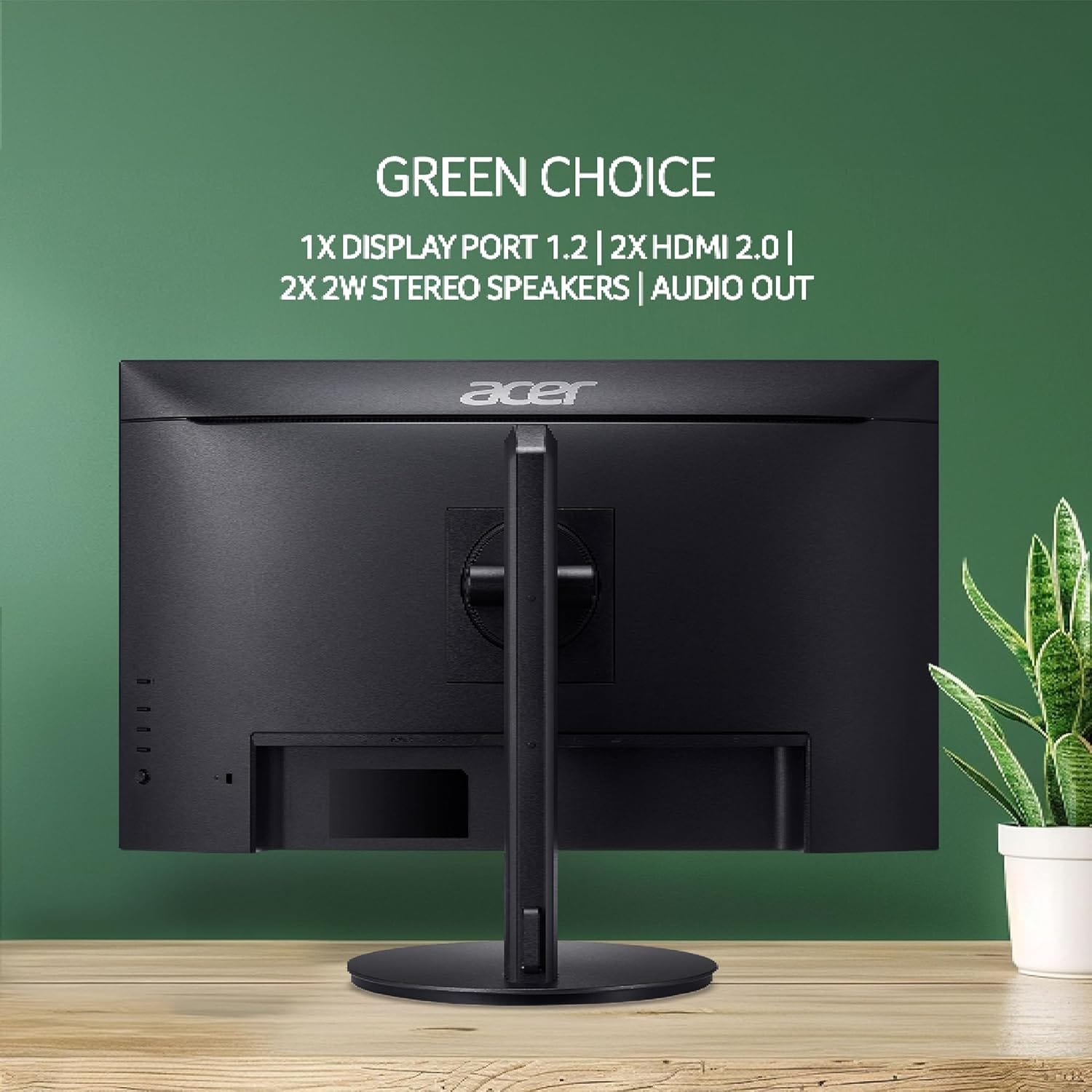 Acer CB272K 27 Inch IPS 60 Hz 4K UHD LED Monitor  - Unboxed_Black_Top_88223