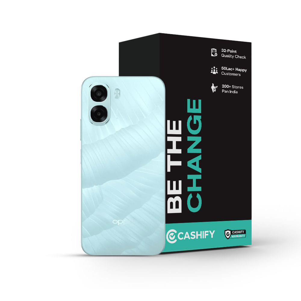 OPPO A6x 5G - Refurbished_Ice Blue_Phone With Box_123028