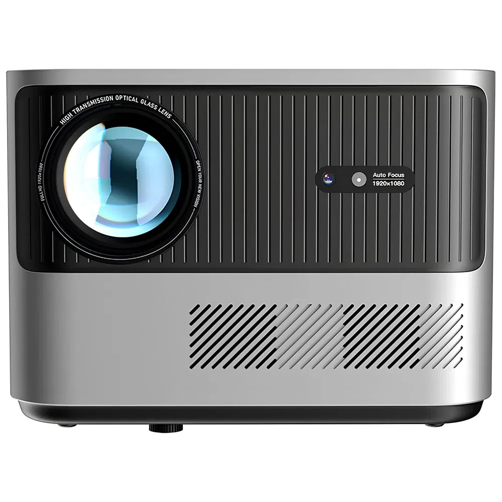 Lifelong Electronics Minipix 4500 lm 1080p HD & 4K Ultra HD Support Smart Projector  - Unboxed_Grey_Front_124869
