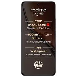 Realme P3 5G - Refurbished_Comet Grey_Front_63424